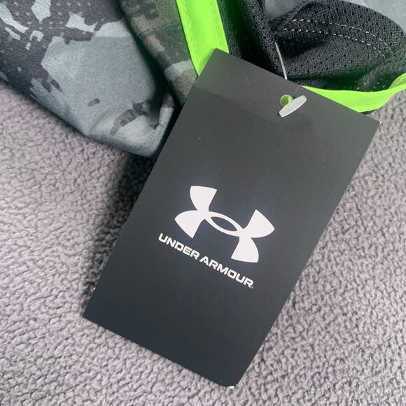 Under Armour Shorts Medium Fly By 2.0 Printed Tech Athleisure Sports UA New NWT - Picture 8 of 8